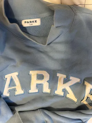 PARKE Sweatshirt Mockneck Baby blue thumbnail 4