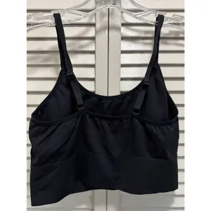 Juicy Couture Black‎ Bling Logo Sports Bra Bralette Size M/L Adjustable Straps thumbnail 2
