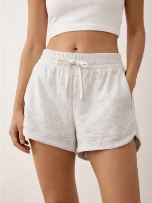 Varley DoubleSoft Light Heather Gray Lounge Shorts – Size Small, NWOT thumbnail 1