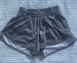 Grey lululemon shorts  thumbnail 1