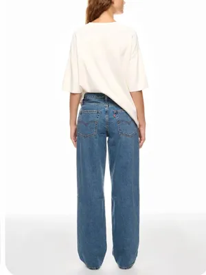 LEVI'S Baggy Dad Jeans Medium Wash Cotton Lyocell Soft Denim Sz 30 $109 thumbnail 2
