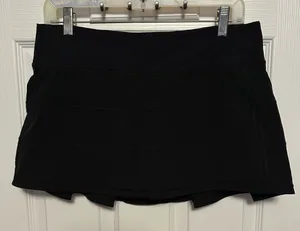 lululemon athletica Classic Black Mini Skirt thumbnail 1