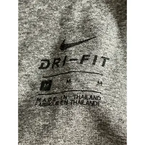 Nike Dri Fit Women's Gray Crossback Running Yoga Workout Athletic Tank Top Sz M thumbnail 5