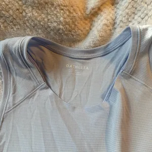NWT Athleta GRID KNIT SINGLET tank top, size large thumbnail 2