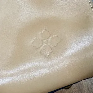Patricia Nash Vienna Leather Satchel Bag - Tan (Immaculate Interior) thumbnail 7