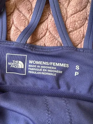 The North Face Blue Strappy Sports Bra thumbnail 3