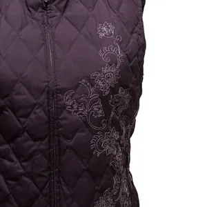 Eddie‎ Bauer Women Medium Premium Quality Goose Down Quilted Puffer Vest thumbnail 2
