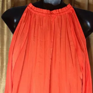 Motherhood Maternity Women's Orange Cold Shoulder Summer Top-Size S-NWT thumbnail 8