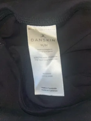 Danskin black medium High-Waist Athletic Leggings thumbnail 5