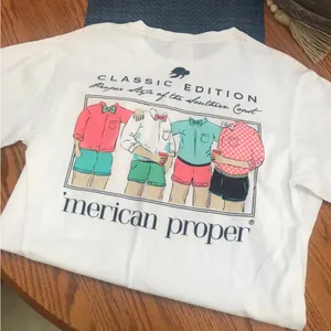 ‘Merican Proper Shirt Pink thumbnail 1