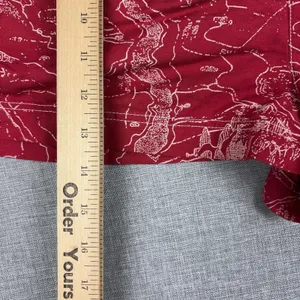 Anthropologie Daily Practice Hot Pants Womens Large Red Drawstring Relaxed thumbnail 2