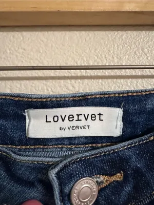 Women's Dark Blue Distressed Skinny Jeans by lovervet thumbnail 2