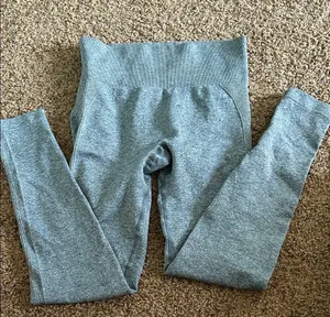 Women’s blue Leggings Size M thumbnail 1