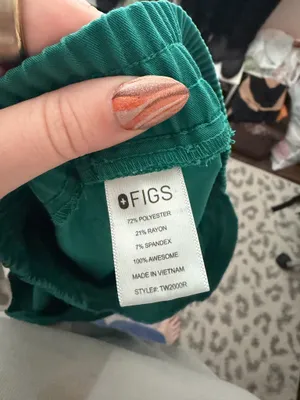 FIGS Scrub Pants Hunter Green thumbnail 4