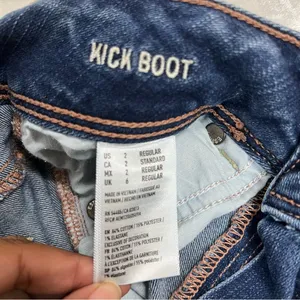 American Eagle 2 Jeans Womens super Stretch kick boot thumbnail 10