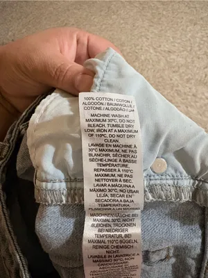 Edikted Light Blue Rolled-Hem Denim Shorts thumbnail 5
