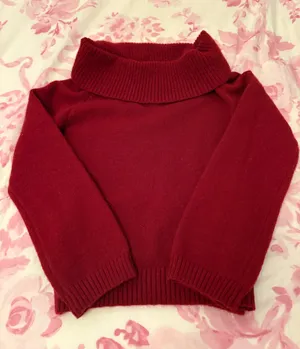Amazon Over-The-Shoulder Red Small Sweater thumbnail 1