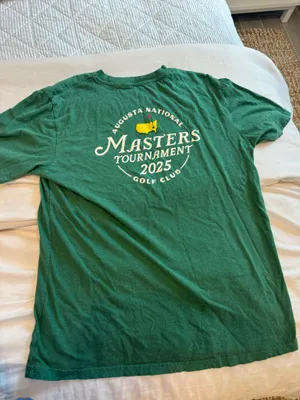 2025 Masters Tshirt Green Size L thumbnail 2