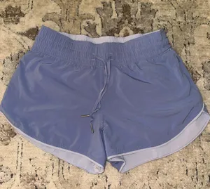 Lululemon Choose A Side Shorts 3" Reversible Ink Blue/ Daydream thumbnail 4
