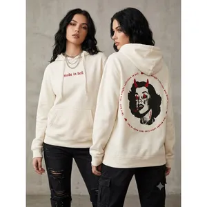 VOIGHT by Valentina Cream "Made In Hell" Devil Girl Graphic Hoodie (Medium) thumbnail 2
