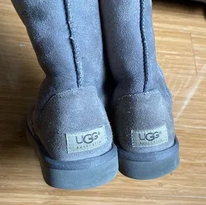 Tall Gray Classic Boots thumbnail 4