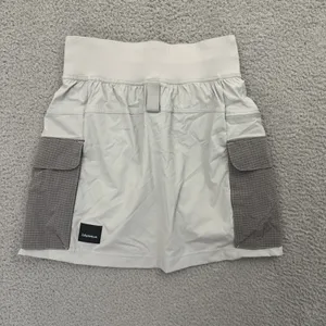 Lululemon Multi Pocket Cargo‎ High Rise Hiking Skirt Skort Gray Athletic Women 2 thumbnail 2