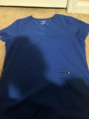 Royal blue scrub set Size S/M thumbnail 2