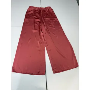 Rosetta Getty Wide Leg Satin Pull On Pants XL thumbnail 6