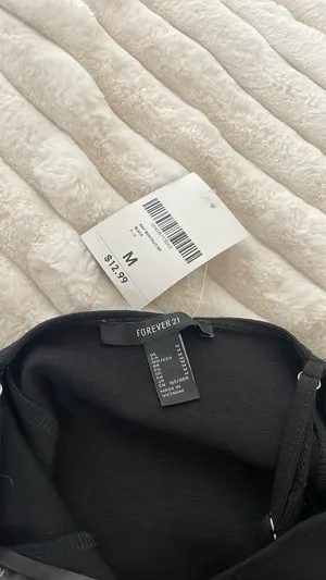Forever 21 Knit Black Bodysuit thumbnail 4