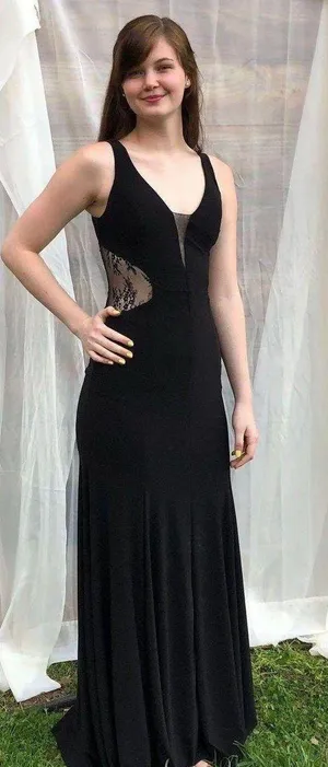 Dillard's Black Long Gown / Dress thumbnail 1