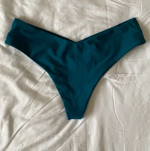 Dark Teal Bikini Bottoms Size M thumbnail 2