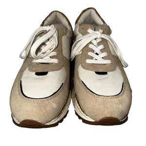 Madewell‎ Kickoff Sneaker Olive Grove Multi Unisex W: 9.5/M: 8 Spotted Calf Hair thumbnail 5