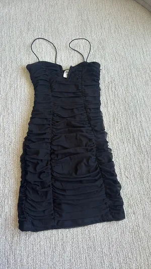 Princess Polly Black Mini Dress thumbnail 2