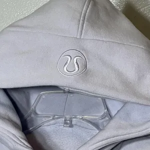 Lululemon Hoodie Womens Size XS/SM Lavender Scuba Cropped 1/2 Zip Pullover thumbnail 6