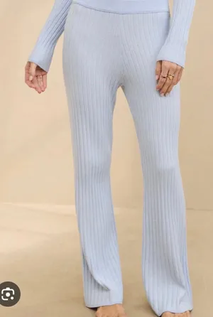 Aerie late night sweater pant heather gray thumbnail 1
