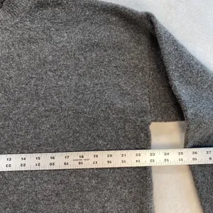 ASOS DESIGN‎ Sweater oversized Knit Tunic Long Sleeve Gray Size S thumbnail 2