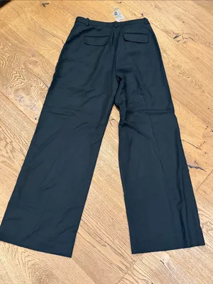 J. Crew the essential Wide-Leg Trousers pants 6 NWT thumbnail 3