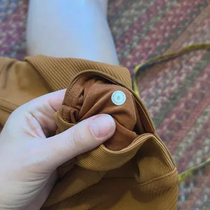 Nwot Lululemon Ribbed High Rise Yoga Bike Shorts thumbnail 5