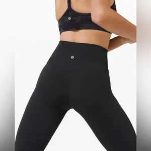 Lululemon Align High Rise Black Leggings Size 4 thumbnail 5