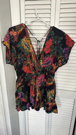 Band of Gypsies Romper Floral thumbnail 2