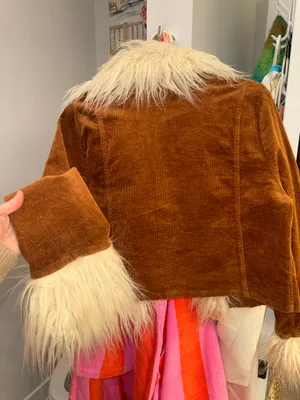 Show Me Your Mumu Pennylane Cropped Brown Coat thumbnail 3