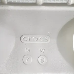 Crocs Stomp Platform Clog Women 9 Chalk Off-White Chunky Lug Sole‎ Y2K Gorpcore thumbnail 7