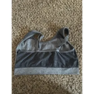 Nautica Women's Gray‎ Sports Bra size large thumbnail 7