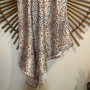 Petal and Pup Women’s Asymmetrical Satin Cheetah Print Midi Skirt Glam Flowy thumbnail 2