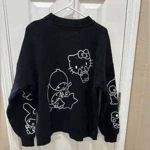 Hello Kitty and Friends x Forever 21 Collab Black Character Sweater size Medium thumbnail 4