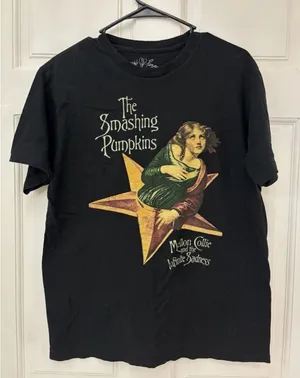 The Smashing Pumpkins Band T-Shirt Mellon Collie and The Infinite Sadness Size M thumbnail 1