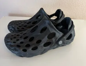 New Merrell Women’s Black Gray Hydro Moc Size 8 (6.5 Mens) thumbnail 1