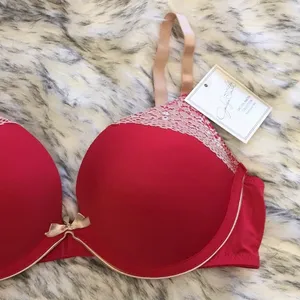 *NWT Red Plunge Push Up Bra 36C Size 36 C thumbnail 3