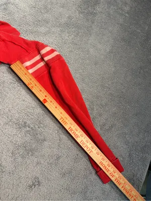 Free people school of dance New York Red Zip-Front Track Jacket sweatshirt small thumbnail 6