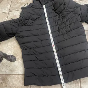 Lauren Ralph Lauren Womens Black Quilted Puffer Jacket BLACK LABEL Hood Size M thumbnail 11
